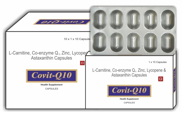 L-Carnitine, Co-enzyme Q10 & Combination Capsule